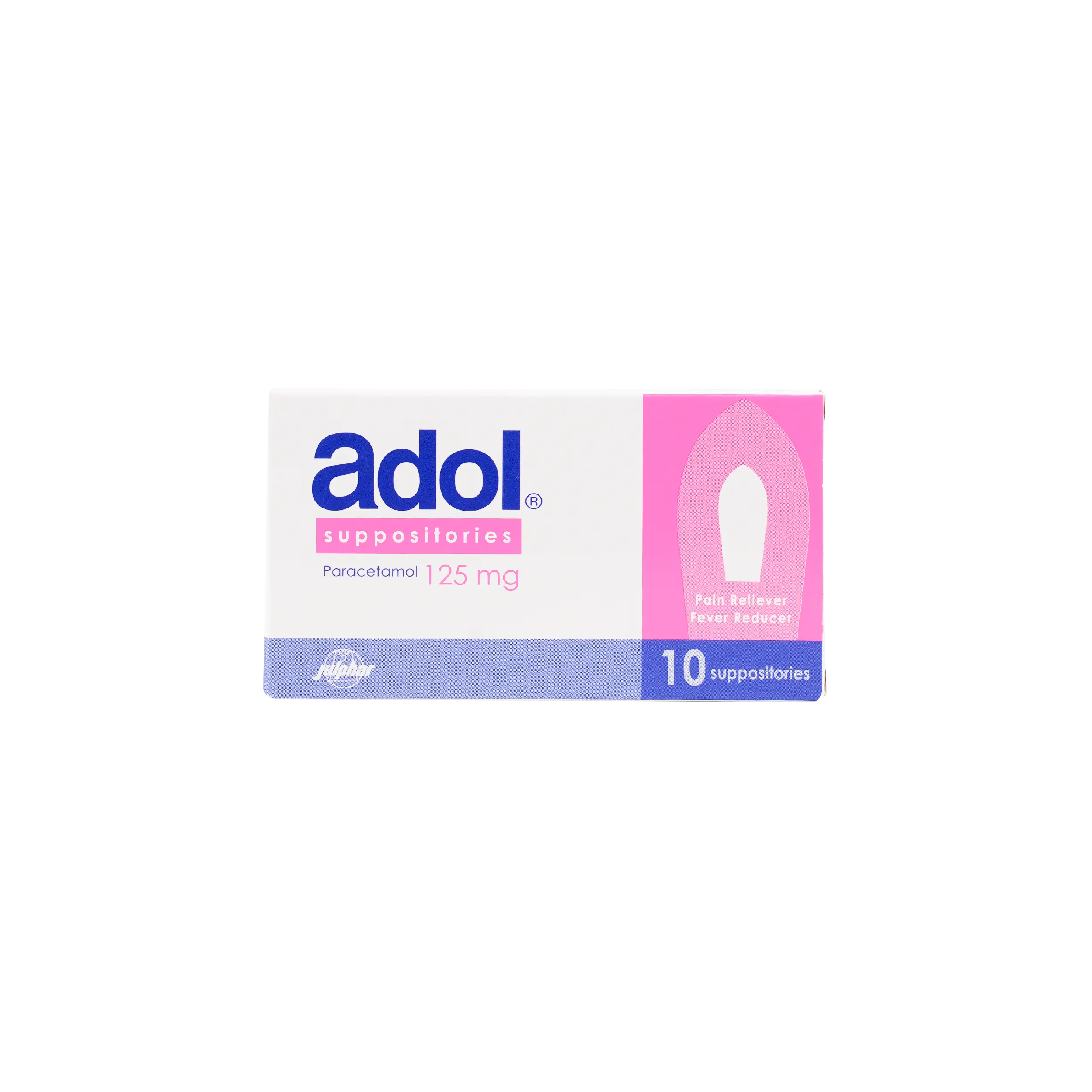 Adol 125Mg 10 Supp