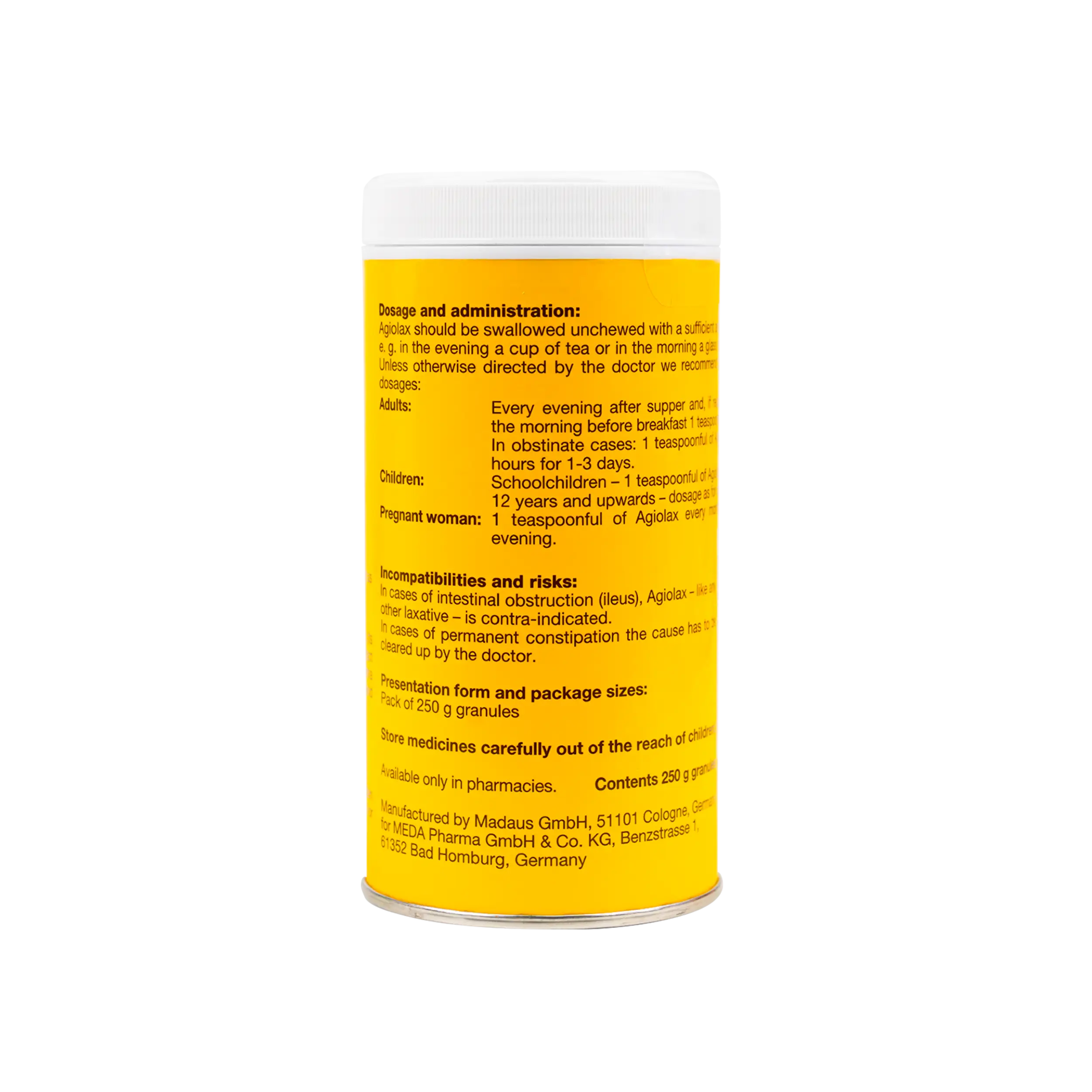 Agiolax Granules 250 Gm