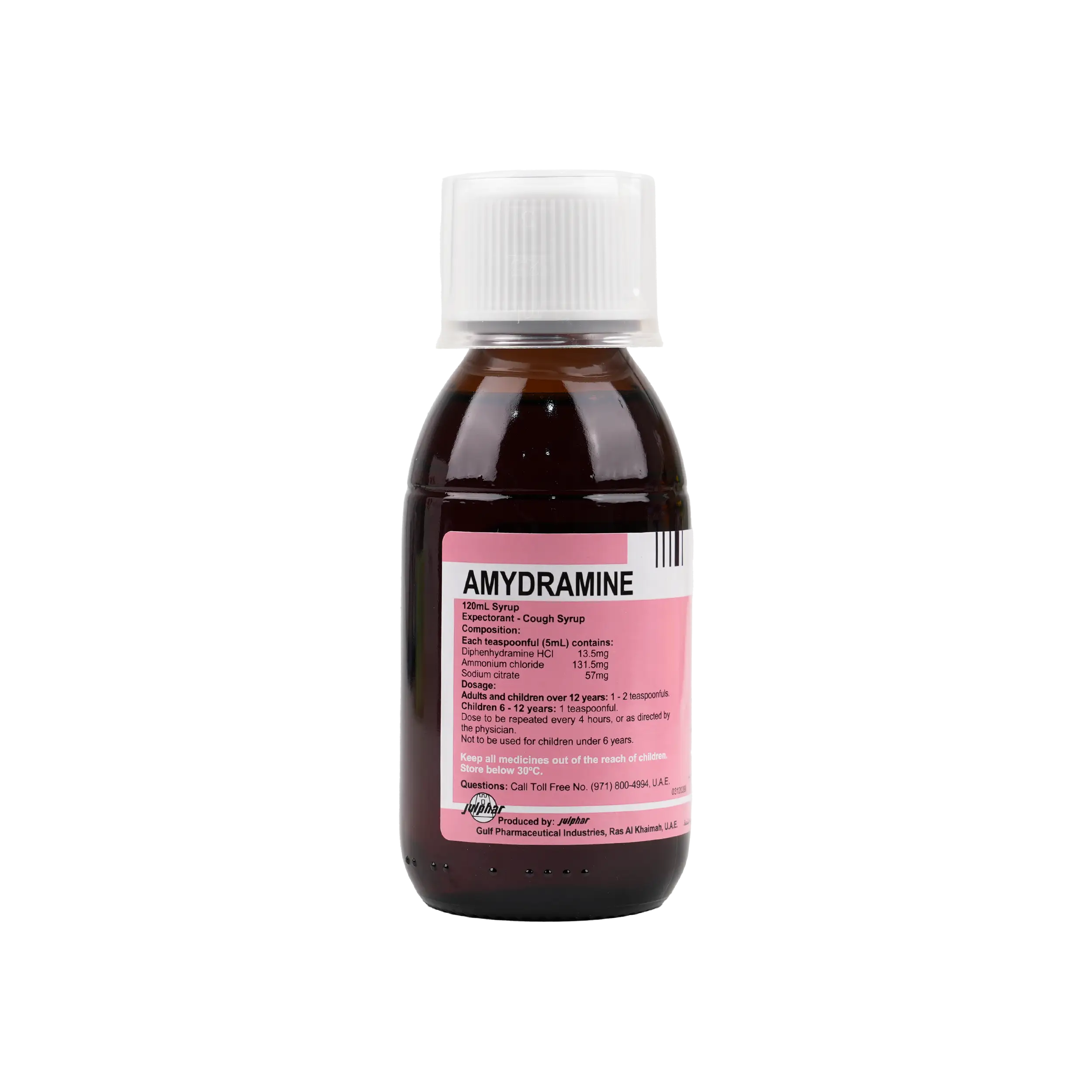 Amydramine Syrup 120 Ml