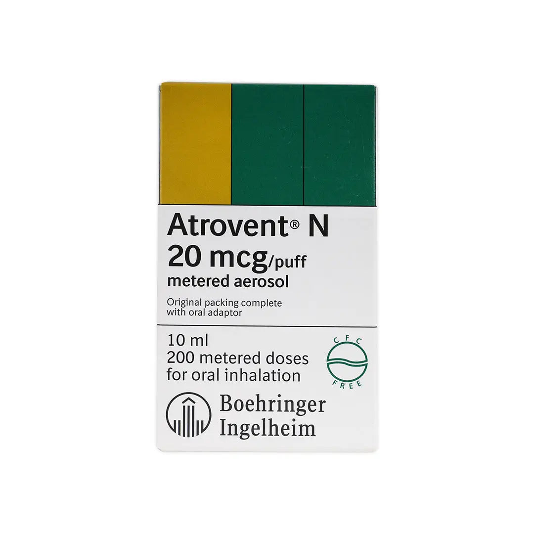 ATROVENT N METERED AEROSOL 20MCG/PUFF 10 ML