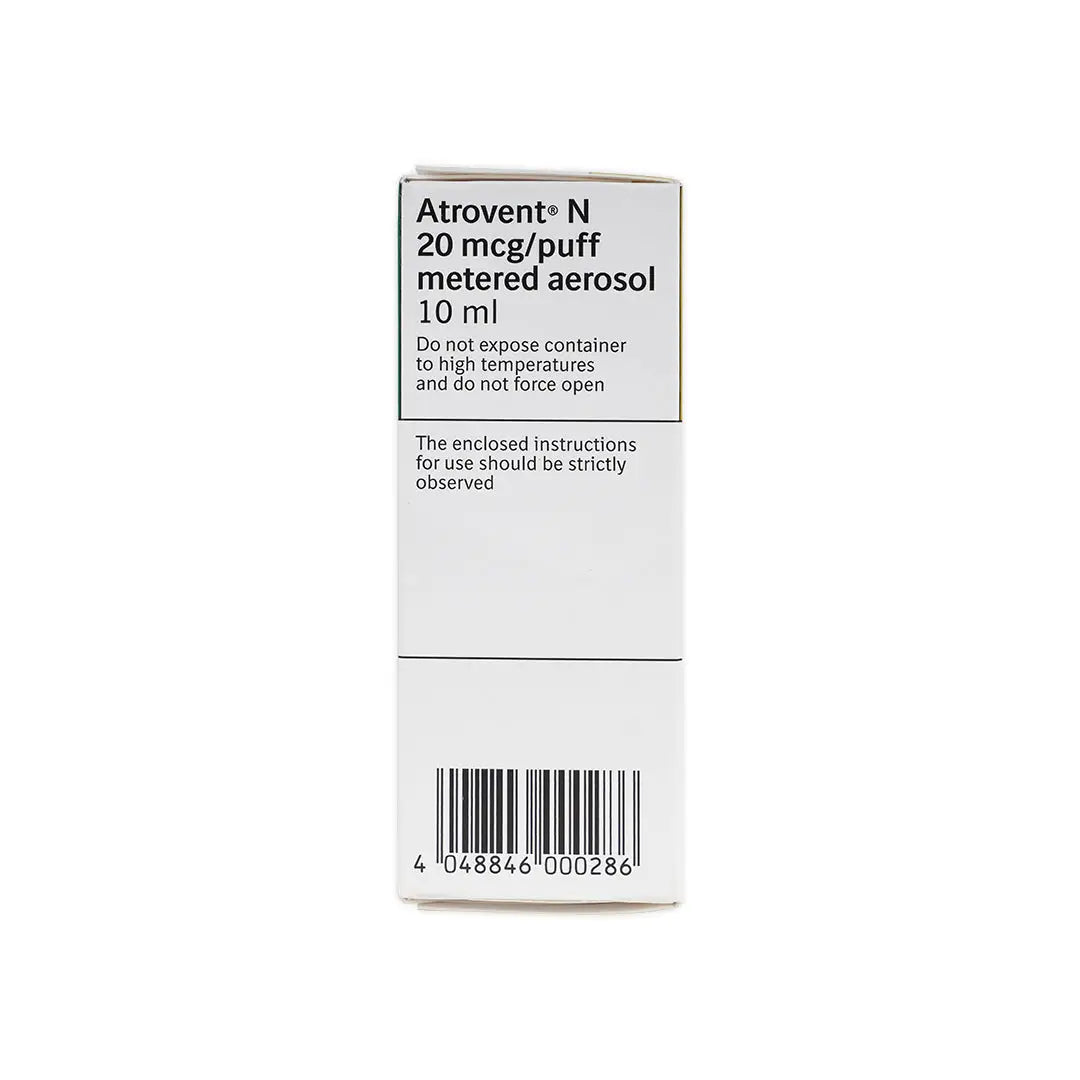 ATROVENT N METERED AEROSOL 20MCG/PUFF 10 ML