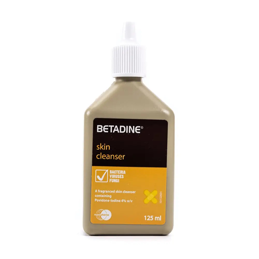 Betadine Scalp & Skin Cleanser 125 Ml