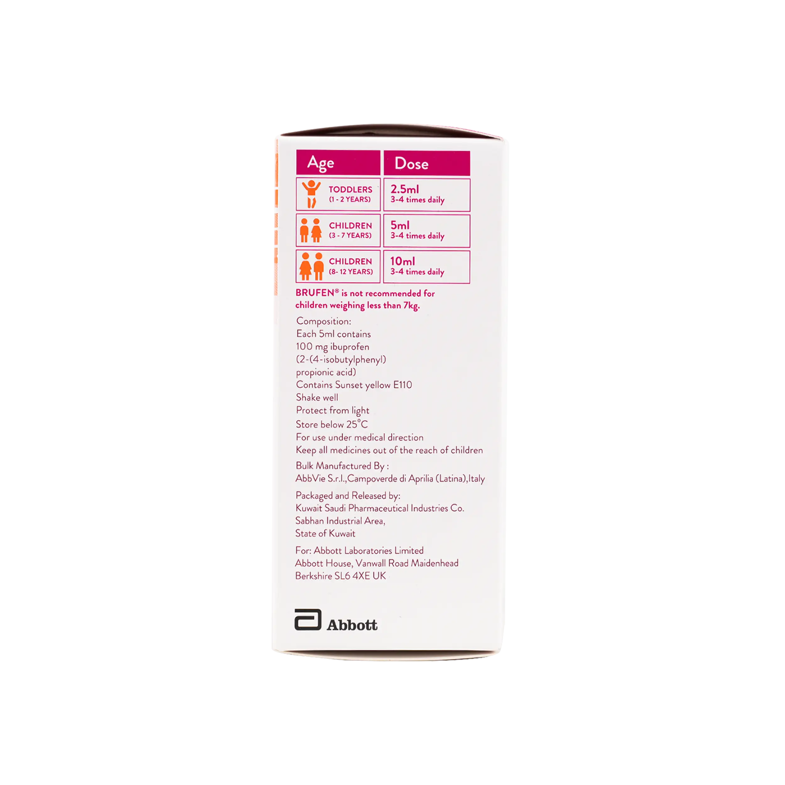 Brufen Syrup 100 Ml