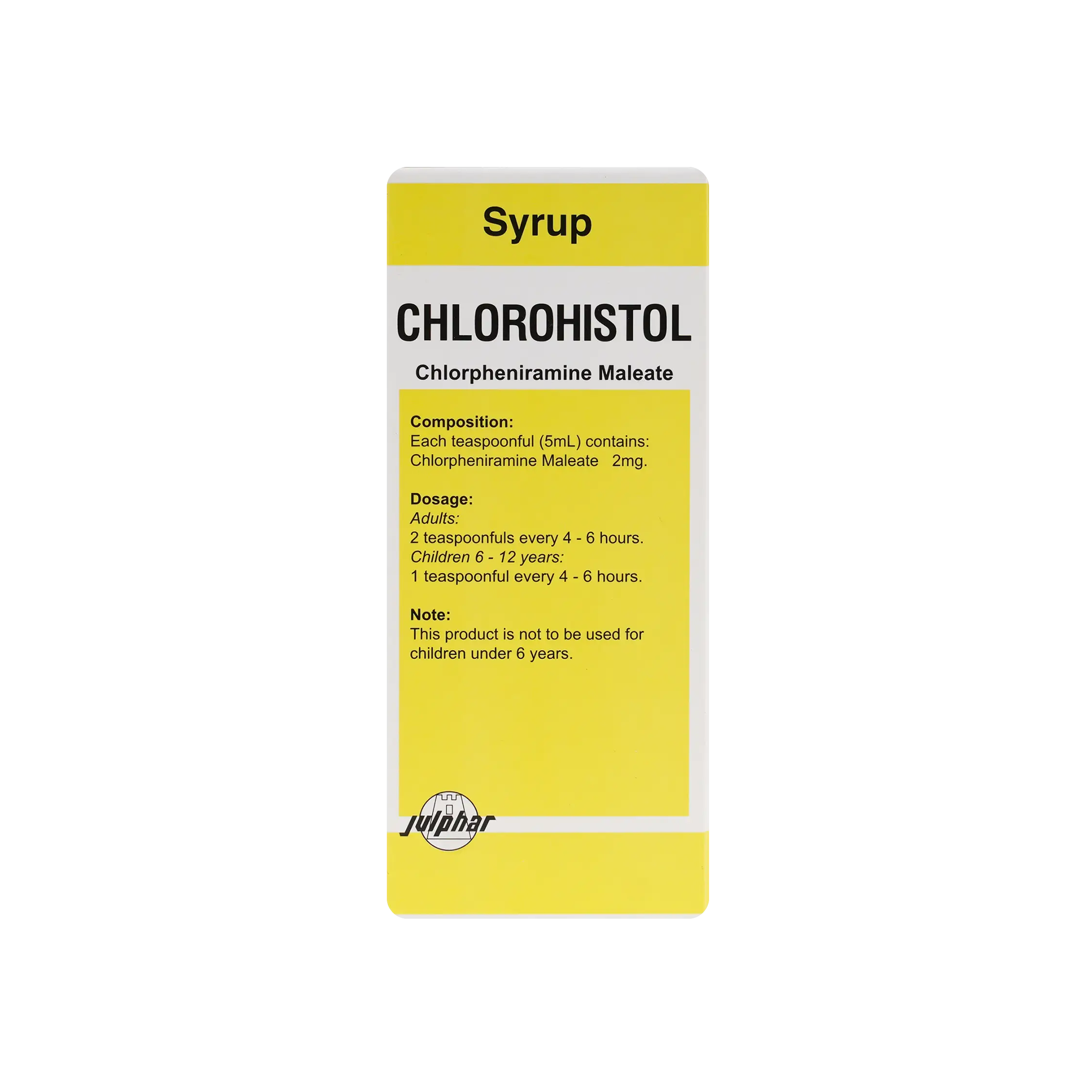 Chlorohistol Syrup 100 Ml
