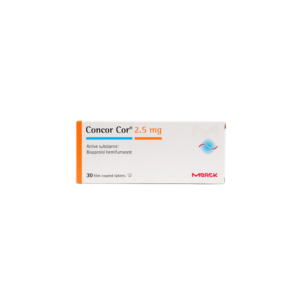 Concor Cor 2.5Mg 30 Tablets