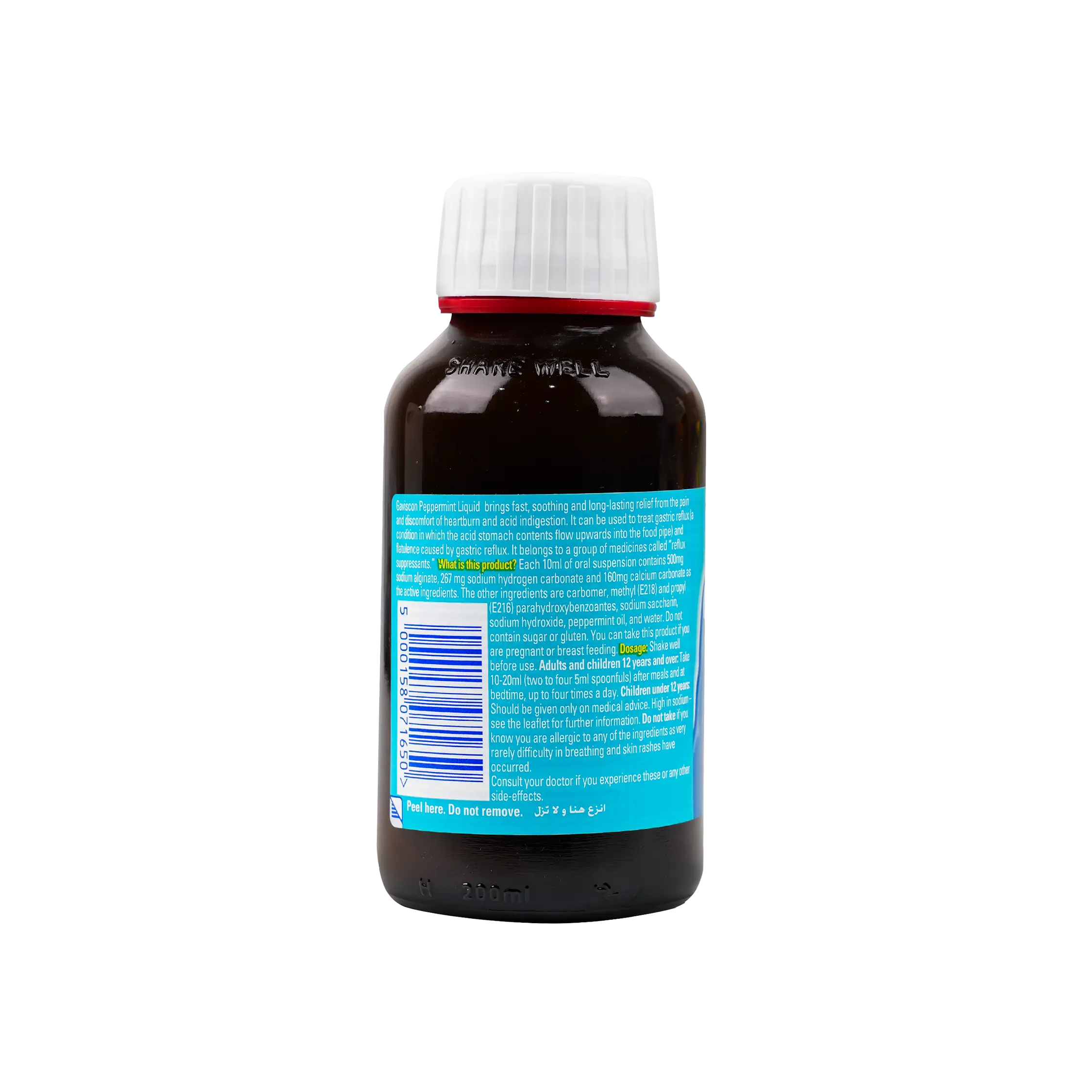 Gaviscon Suspension 200Ml-Peppermint