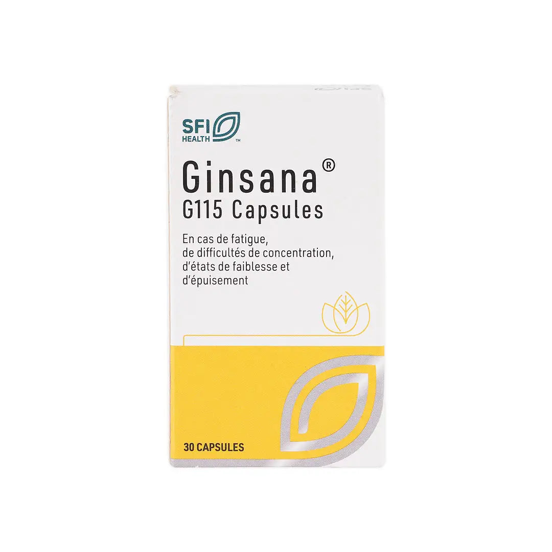 GINSANA G115 30 CAPSULES
