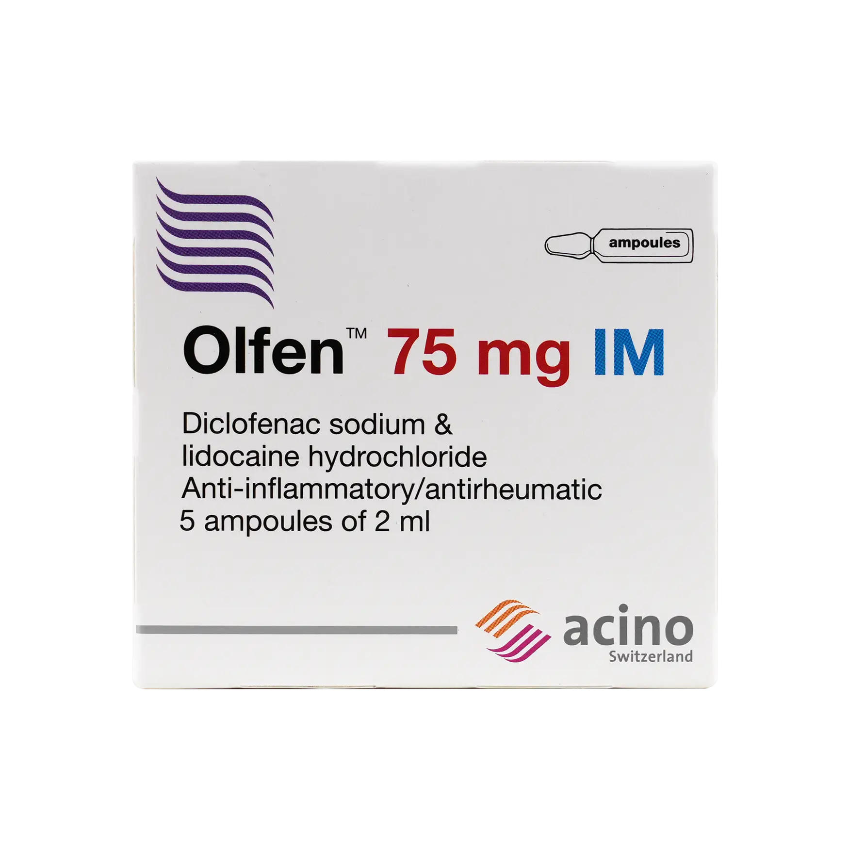 Olfen 75Mg 2Ml 5 Ampoules