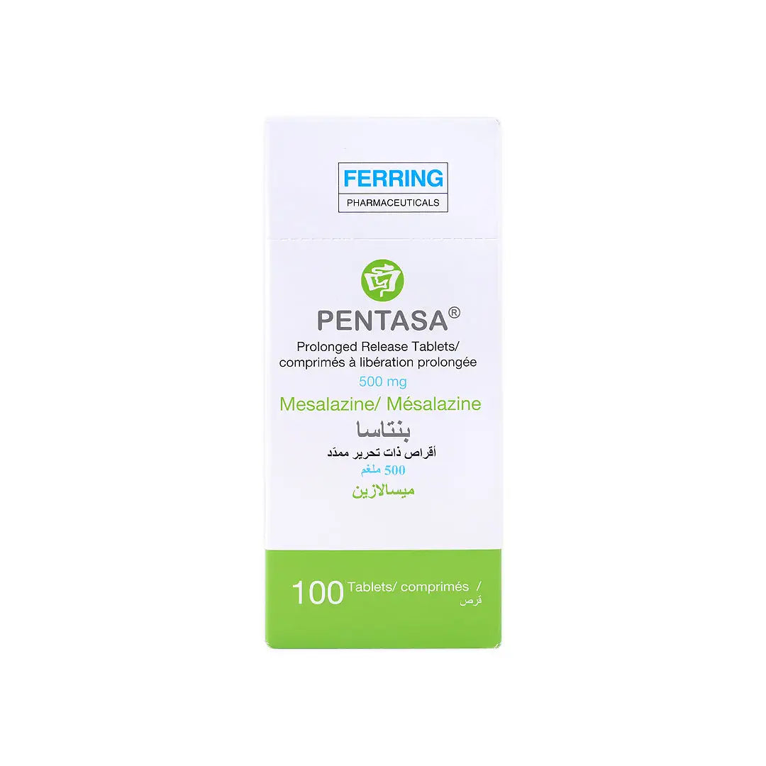 PENTASA SR 500MG 100 TABLETS