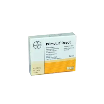 PRIMOLUT DEPOT 250MG/ML 1X1ML AMPOULES