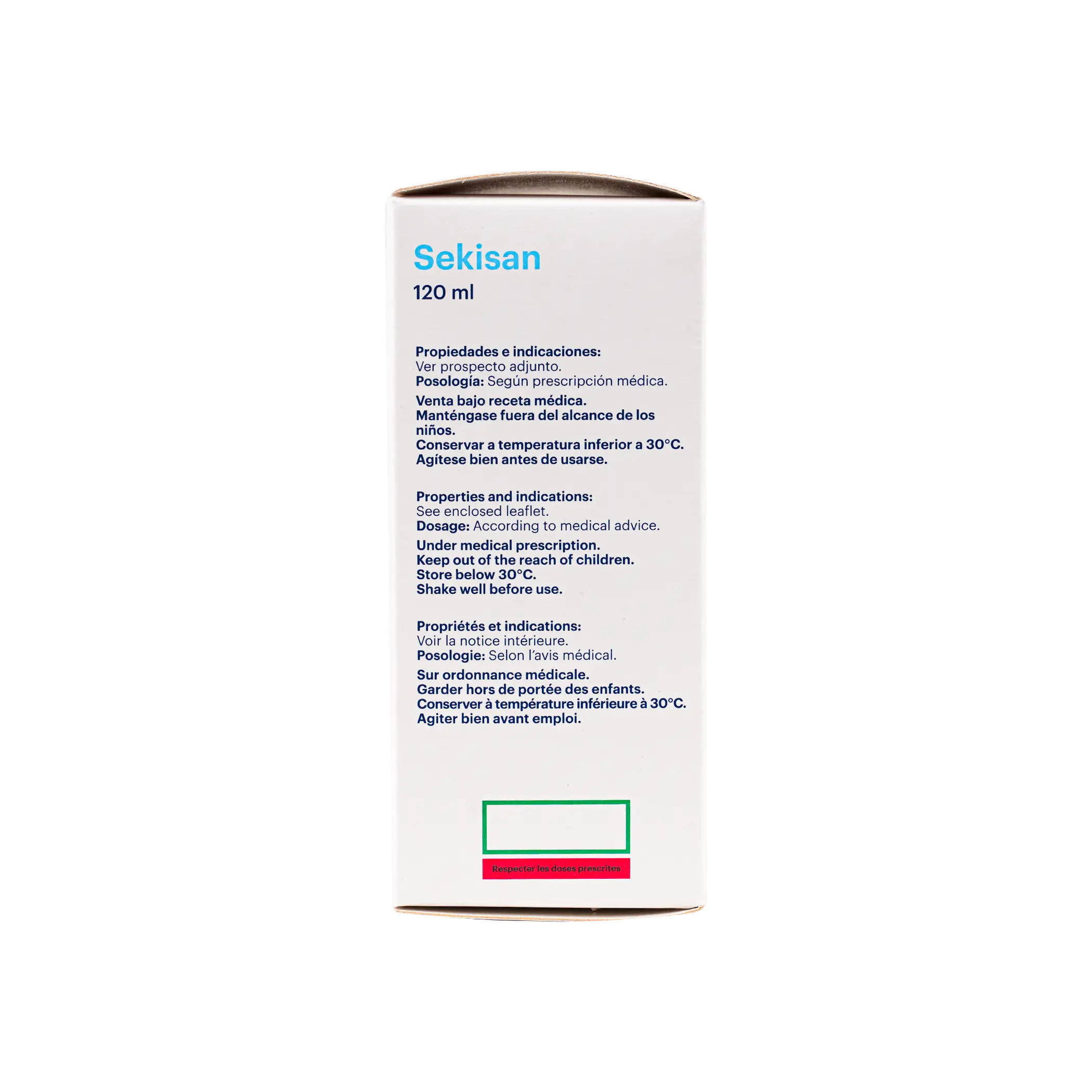 Sekisan 120 Ml Syrup