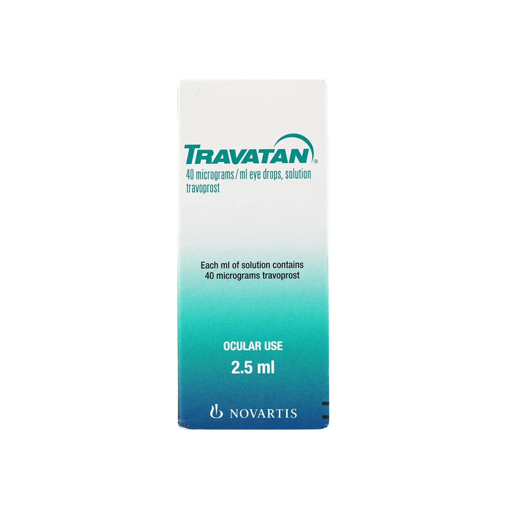 TRAVATAN EYE DROPS SOLUTION 0.004% 2.5ML