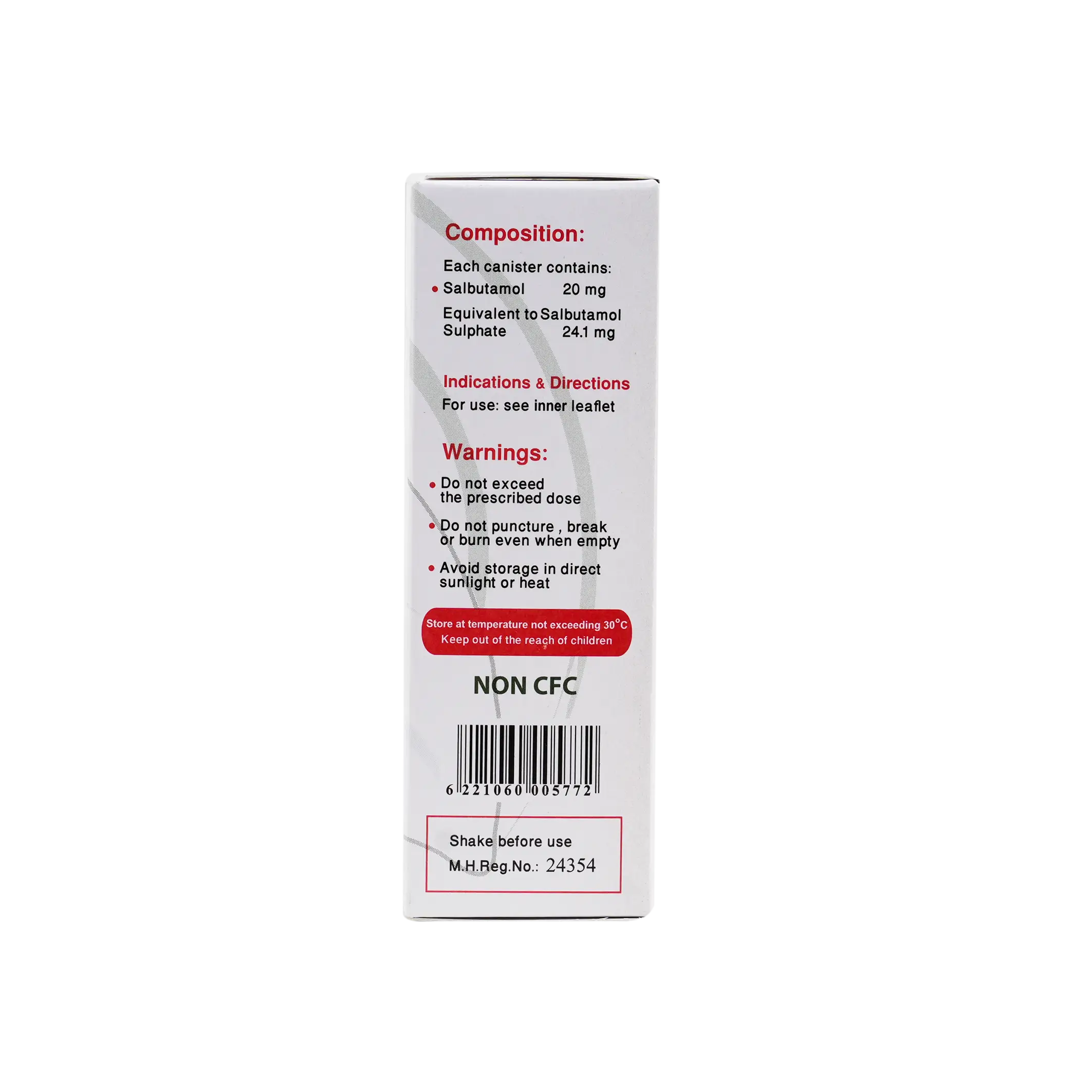 Vental Aerosol 200 Puffs