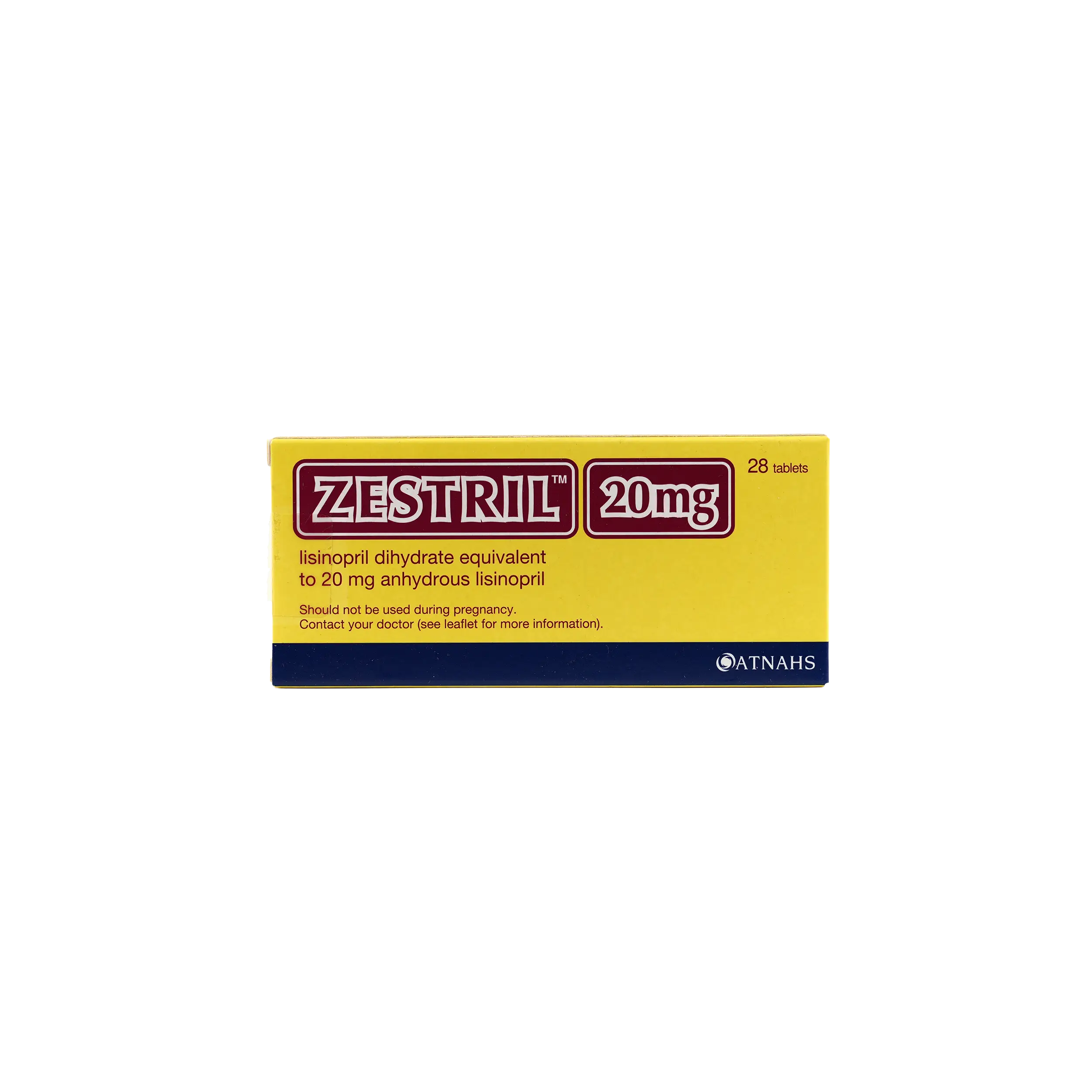 Zestril 20Mg 28 Tab