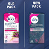 Veet Professional Hair Removal Wax Strips for Normal Skin Legs & Body, 20 Strips