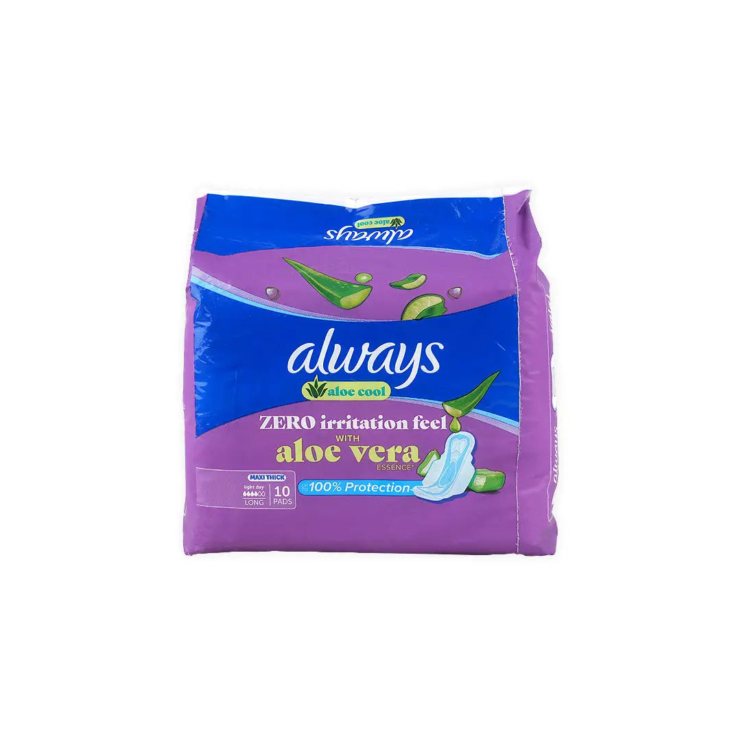 Always Aloe Cool Maxi Thick Long 10Pads-0397