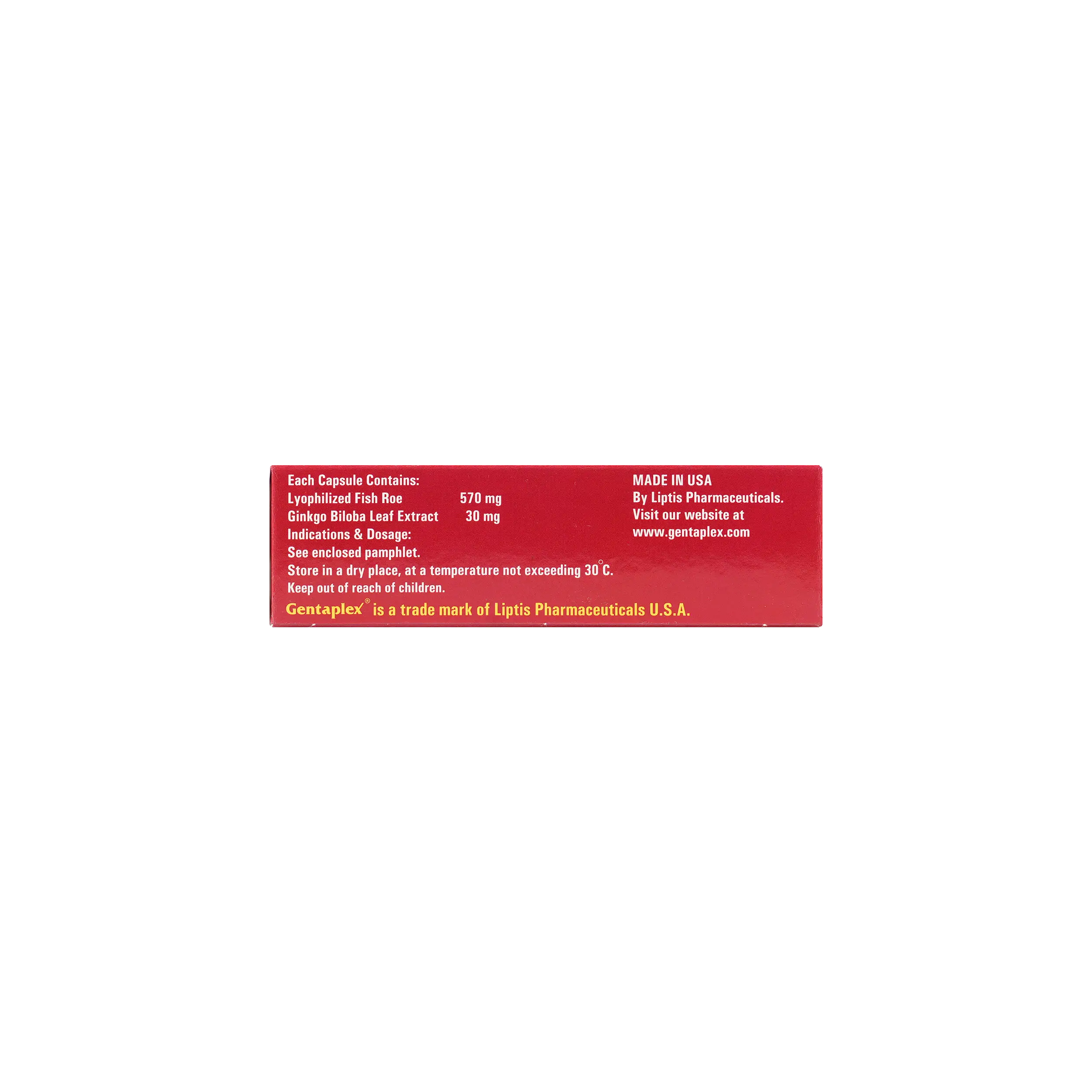 Gentaplex 36 Capsules