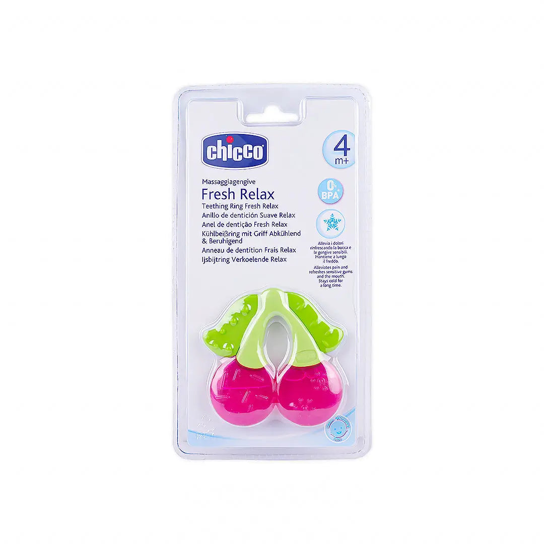 Chicco Fresh Relax Teether Cherry (4M+)