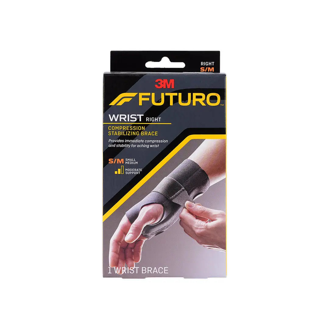 Futuro Wrist Compression Stabilizing Brace Right-48400 S/M