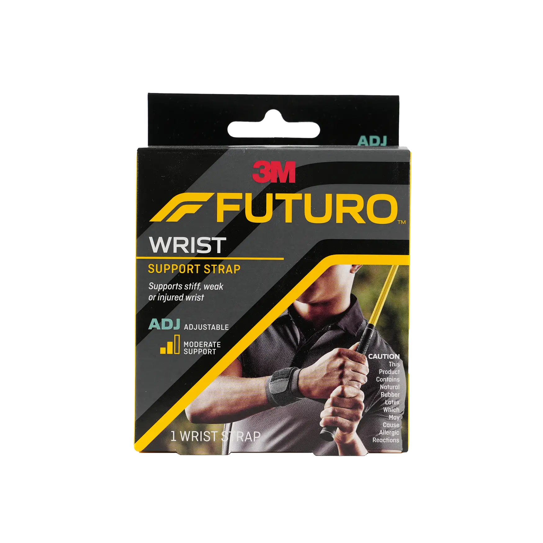 Futuro Wrist Support Strap Black-46378 ADJ