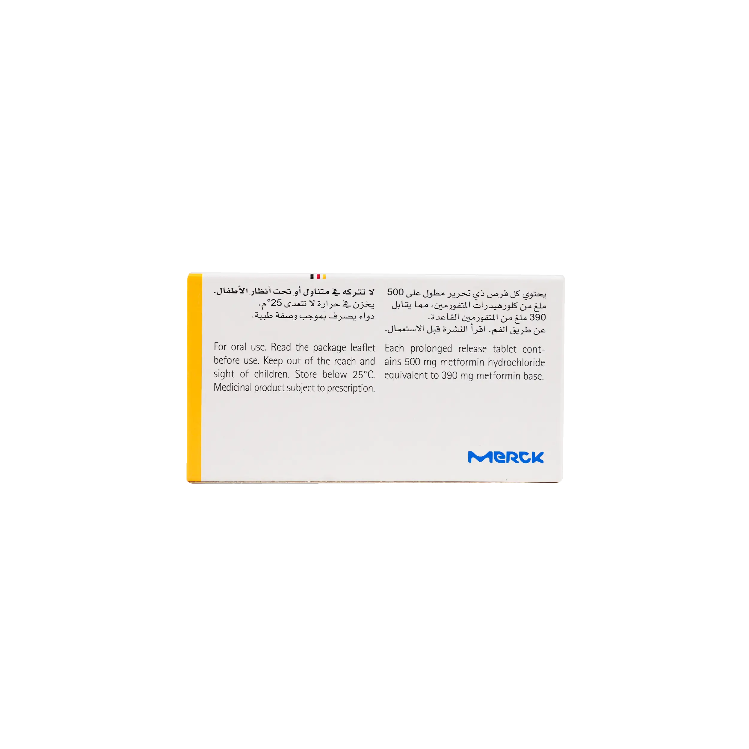 Glucophage Xr 500Mg 30 Tablets