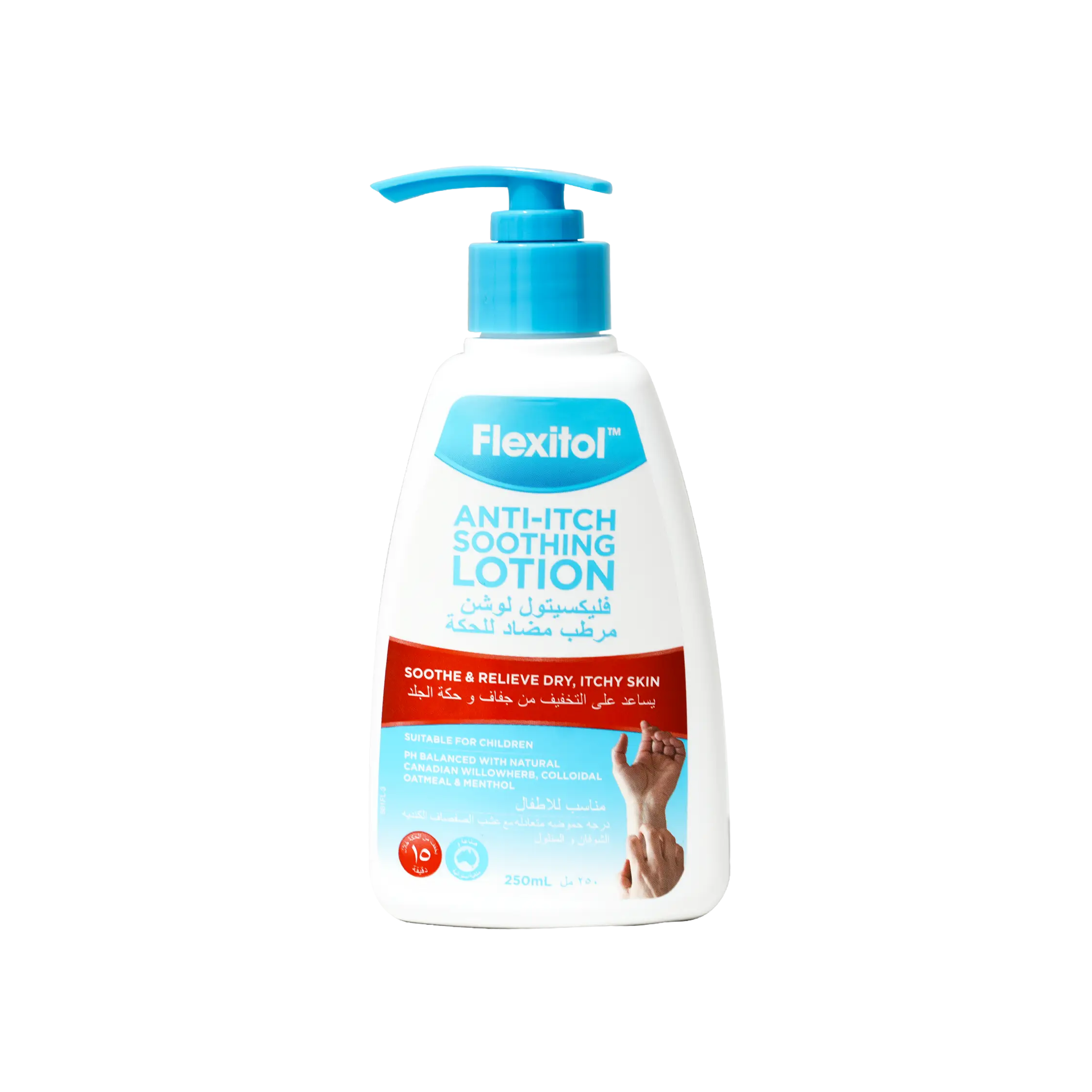 FLEXITOL ANTI-ITCH SOOTHING LOTION 250ML
