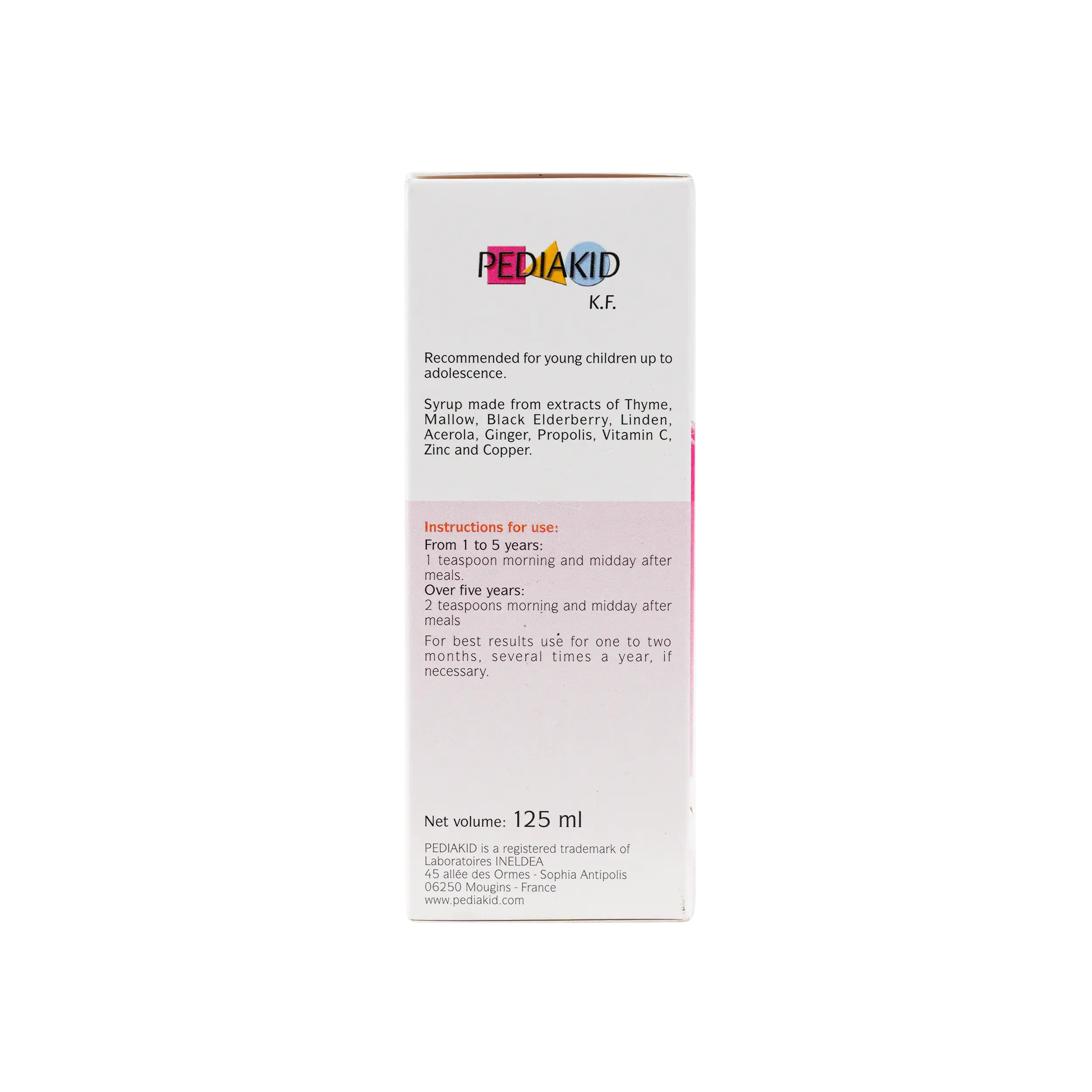 Pediakid Kf Cough & Cold Syrup