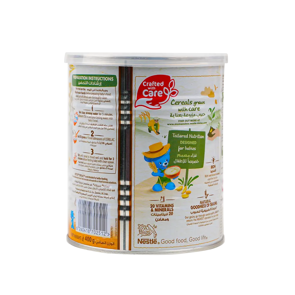 Nestle Cerelac With Milk From 6 Months 400G - Wheat & Fruits