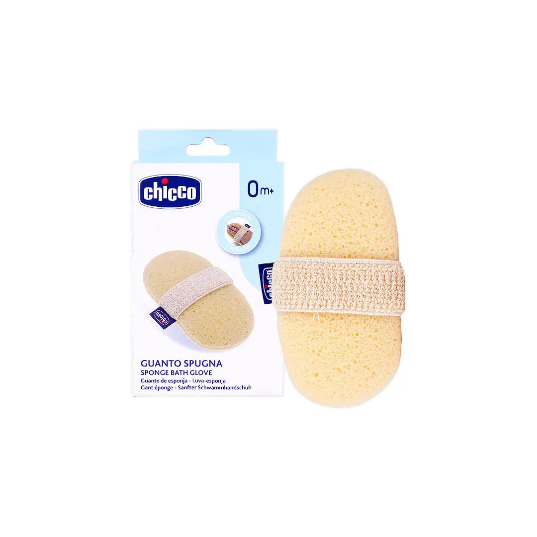 Chicco Sponge Bath Glove (0m+)-2867