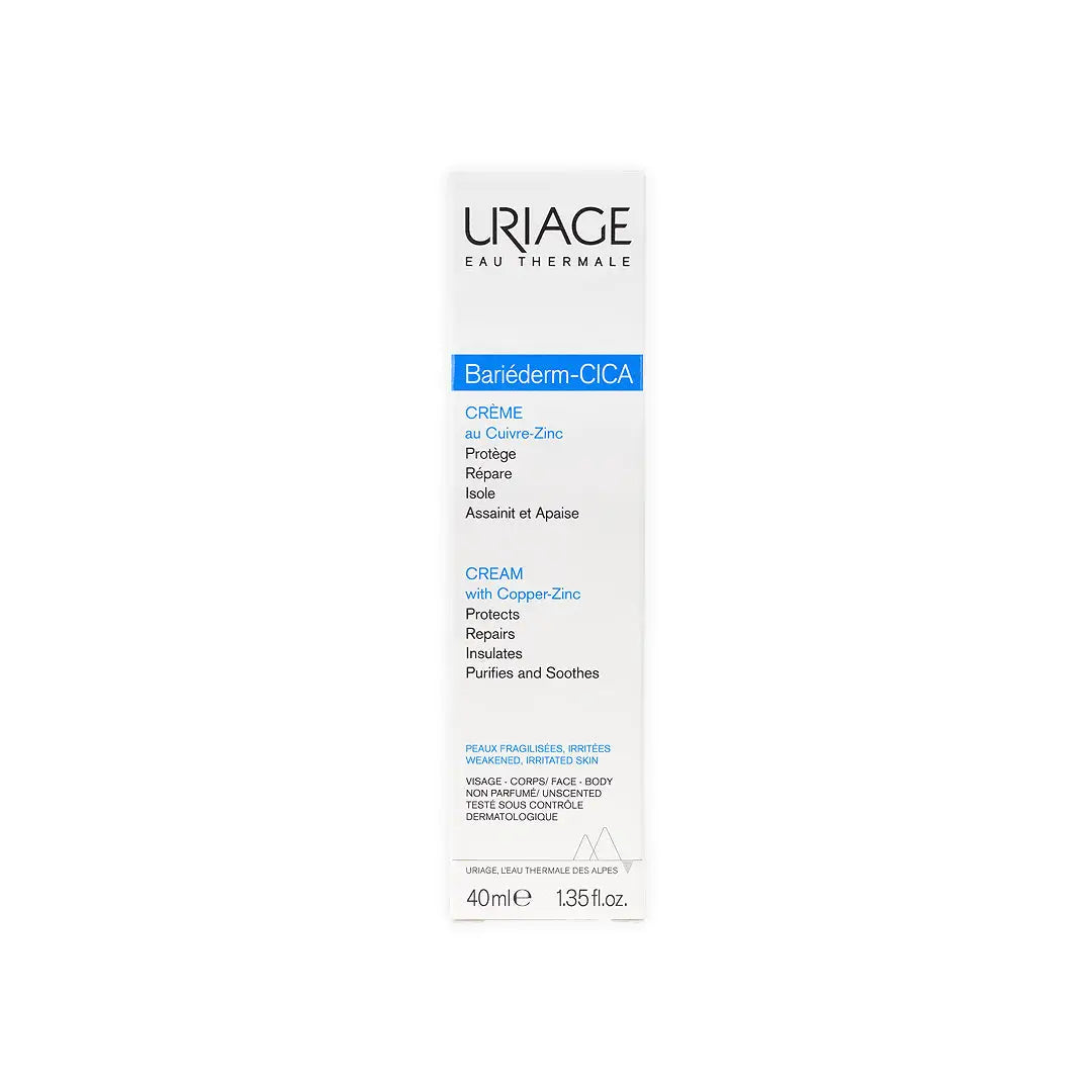 Uriage Bariederm Cica-Cream With Copper-Zinc 40Ml