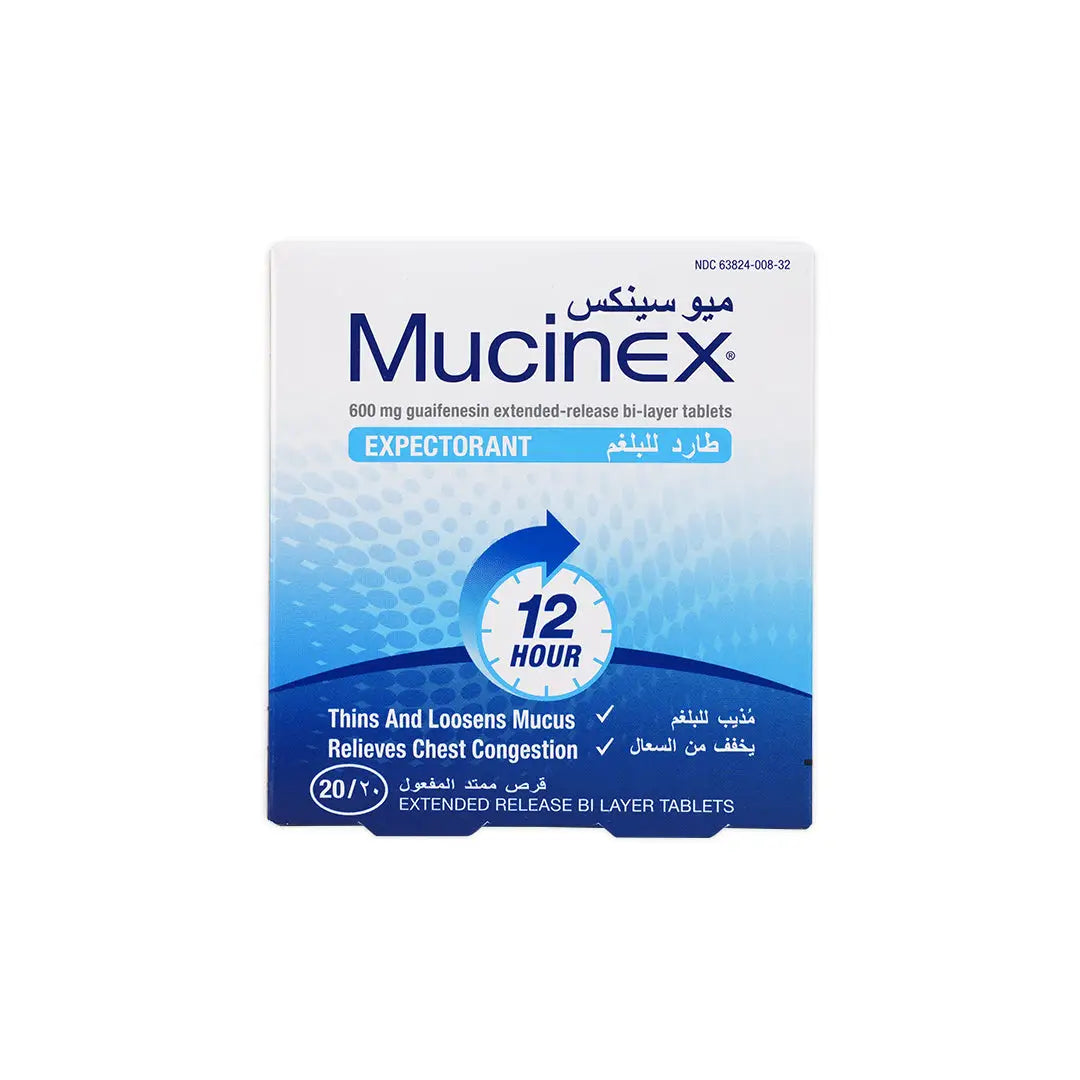 Mucinex Expectorant 20Tab