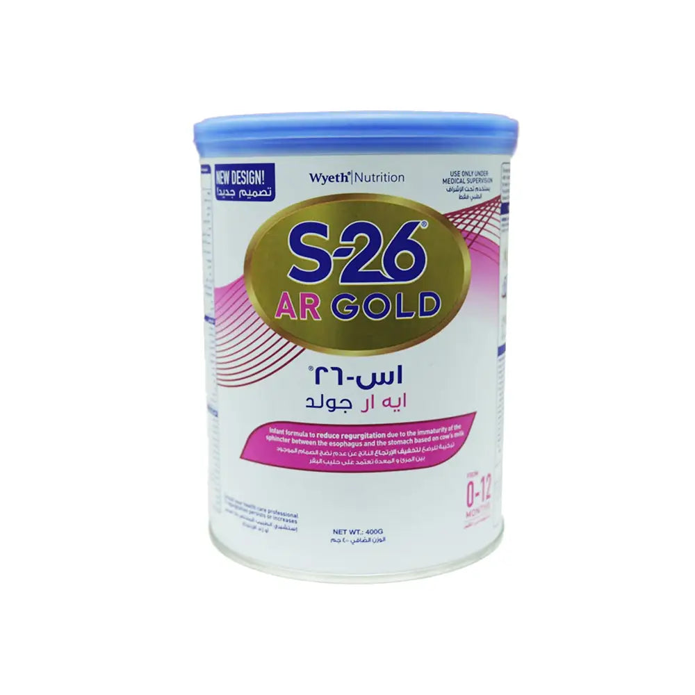 S-26 GOLD AR 0-12 MONTHS MILK 400GM