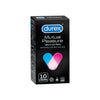 Durex Mutual Pleasure Condoms 10s