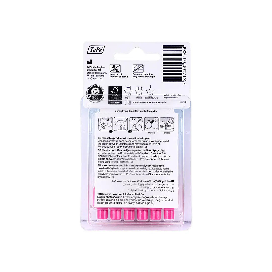 Tepe Interdental Brush Pink 0.4mm-Size 0