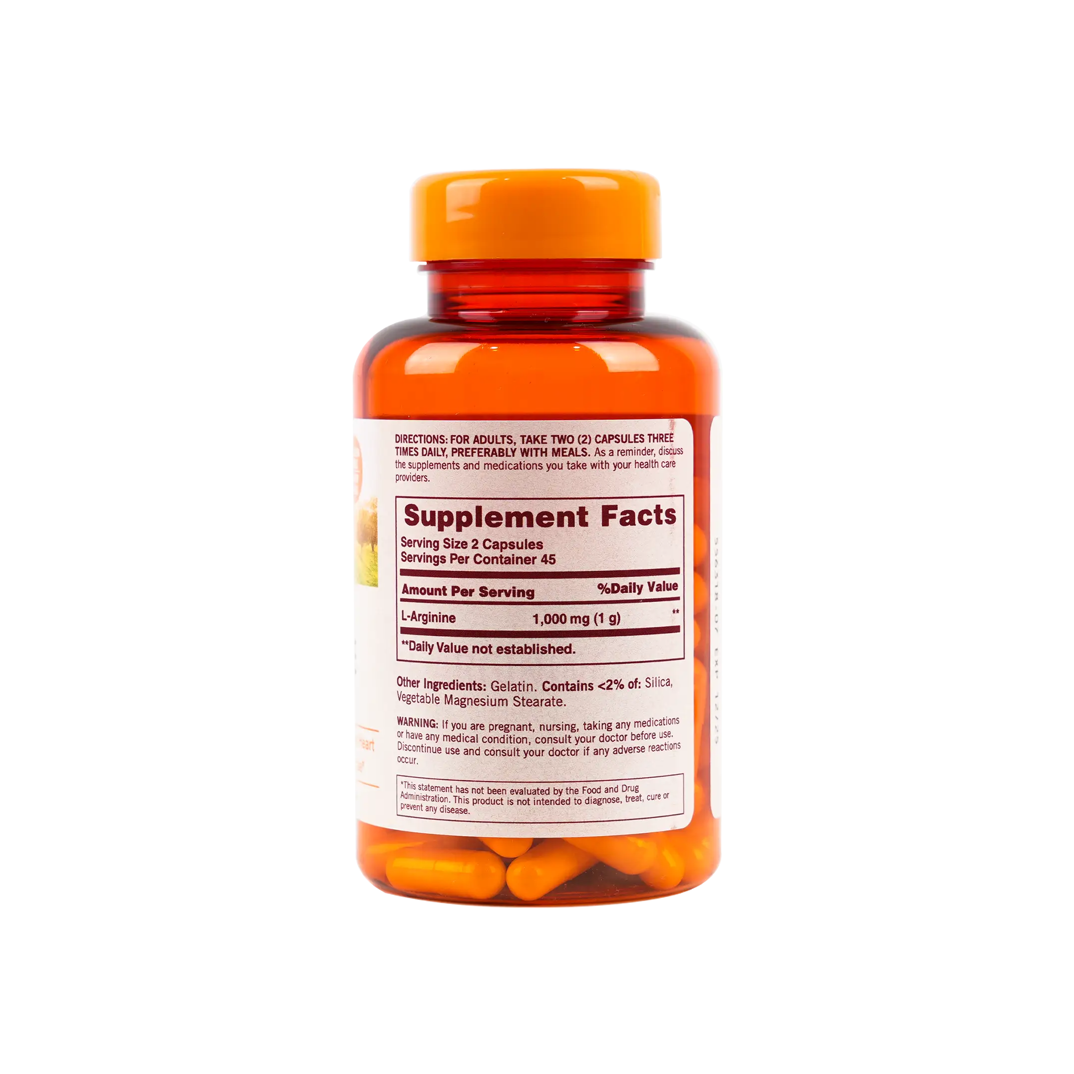 SUNDOWN L-ARGININE 500MG 90CAP