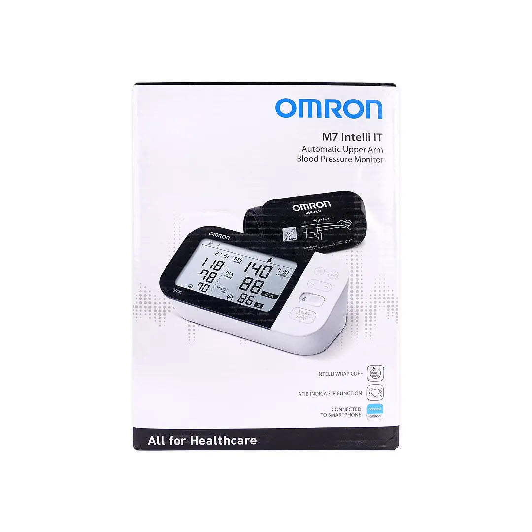omron intelli it blood pressure monitor m7
