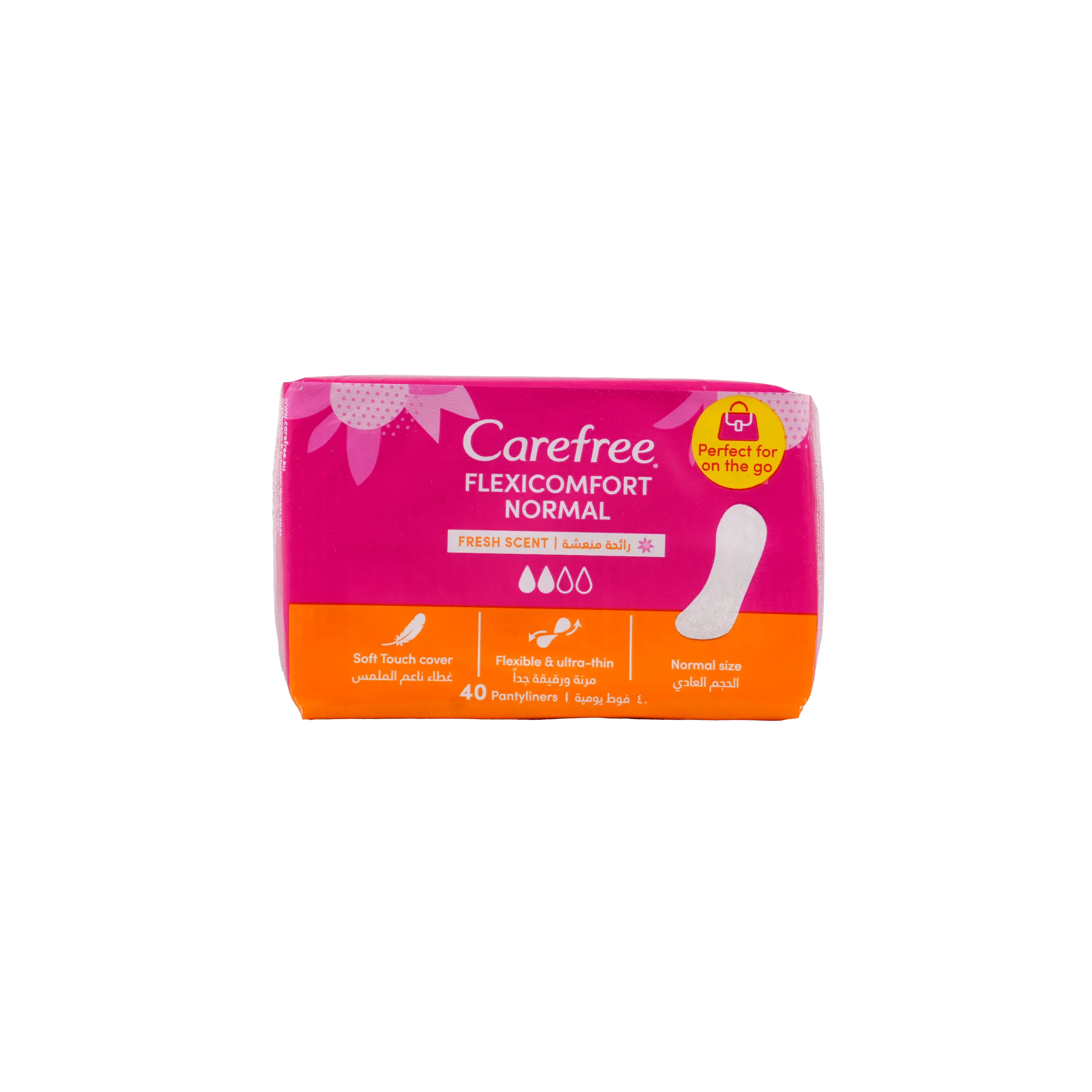 Carefree Flexi Comfort 40Pcs-Fresh Scent