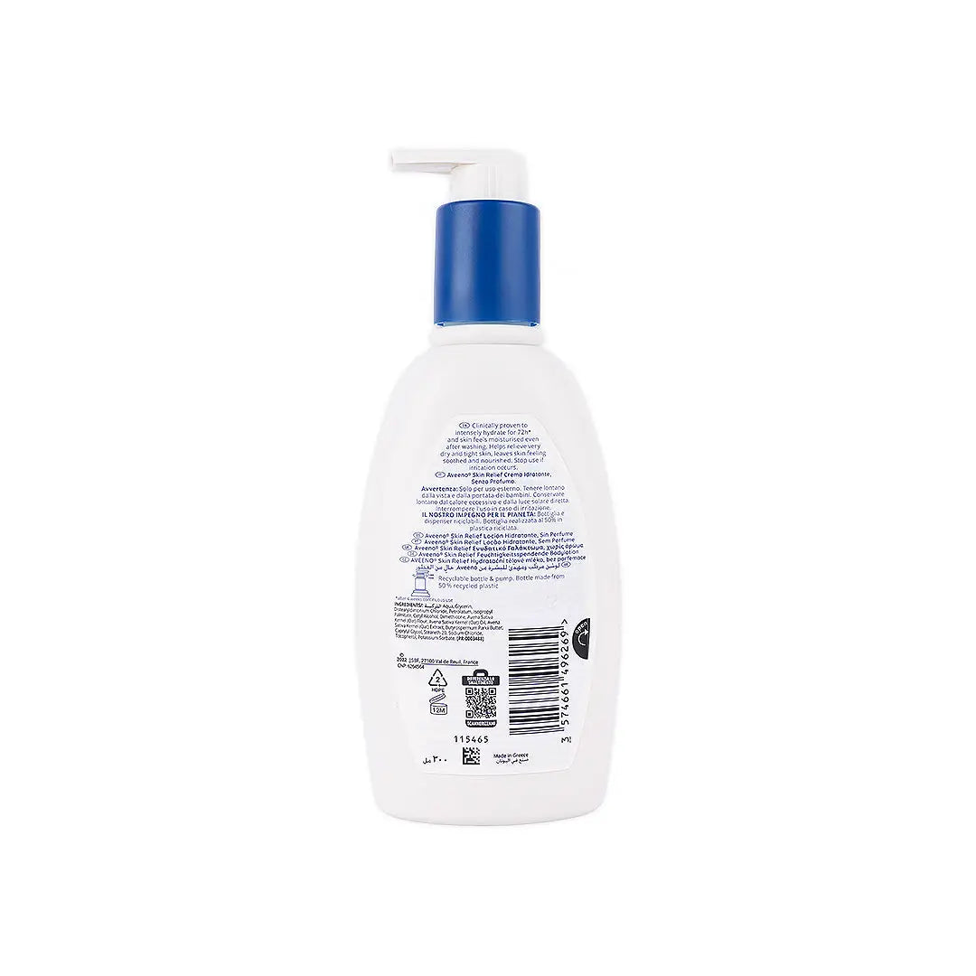 AVEENO SKIN RELIEF NOURISHING LOTION 300ML-UNSCENTED