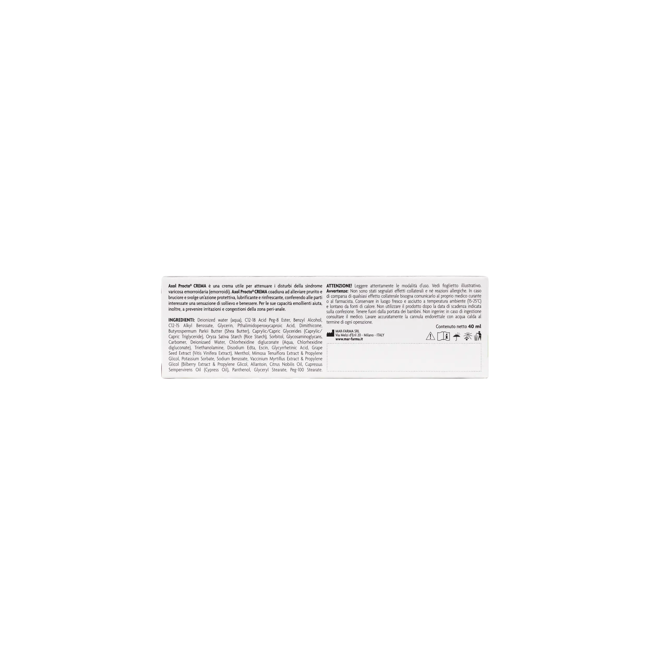 AXOL PROCTO CREAM 40ML