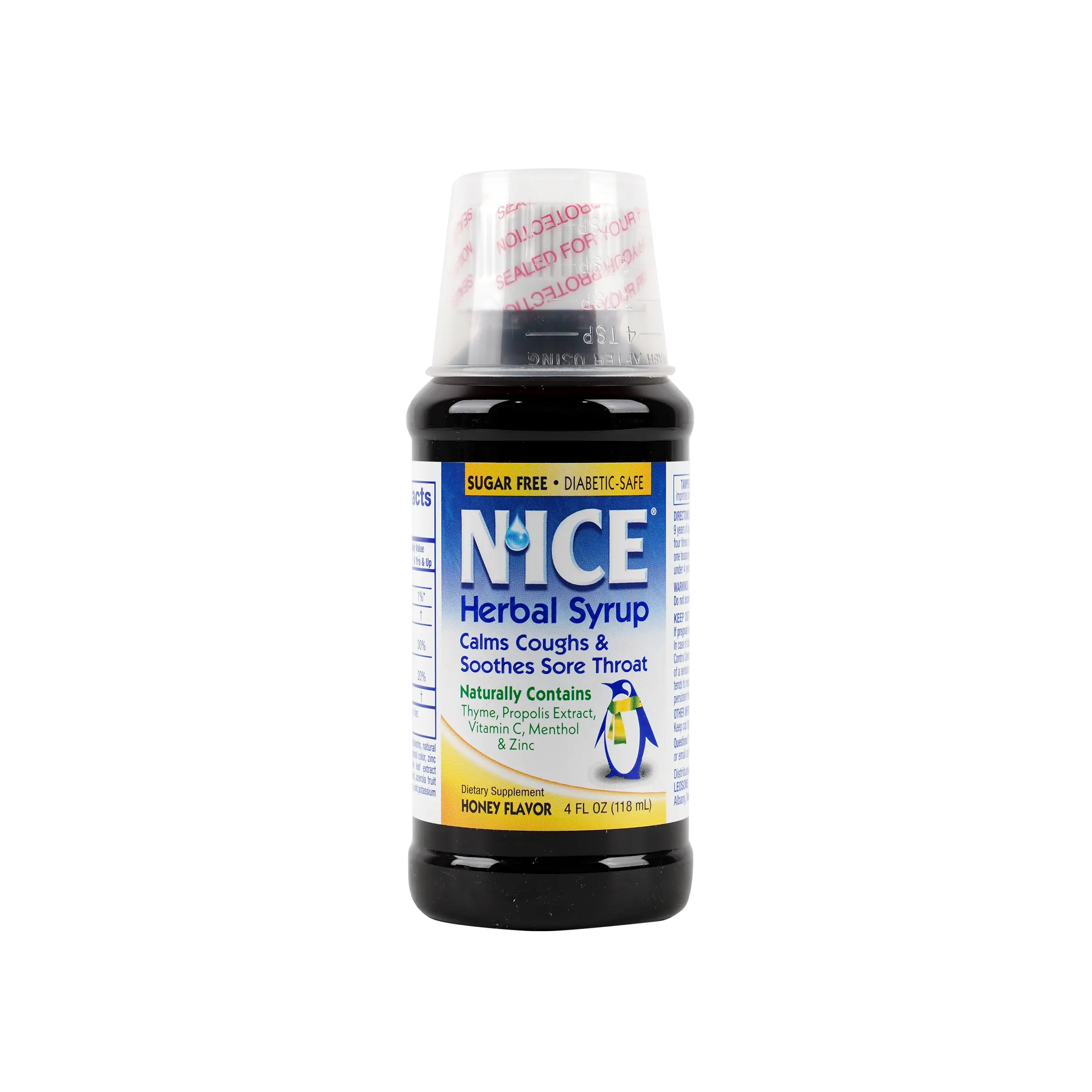 NICE HERBAL SYRUP FOR COUGHS 118ML