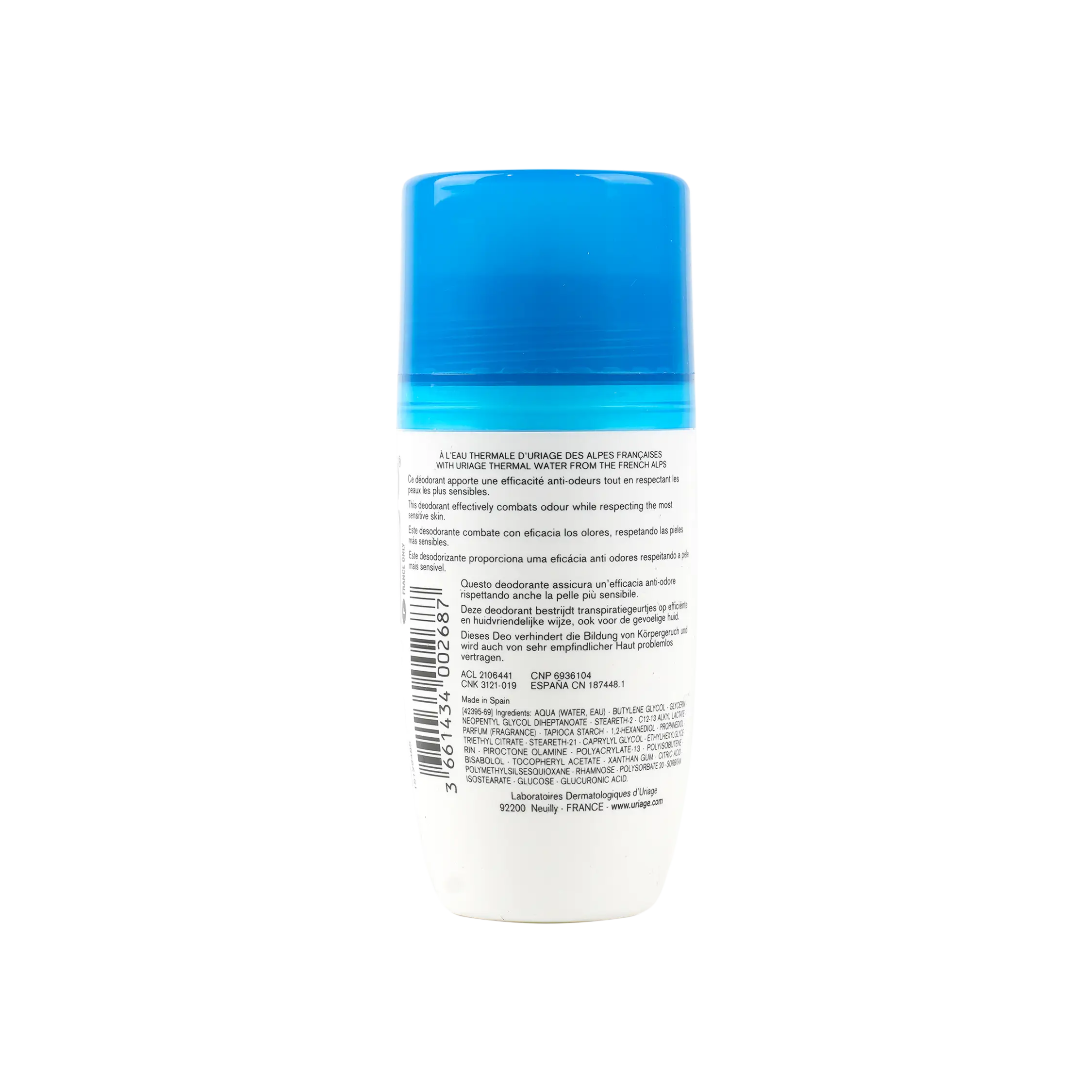 Uriage Gentle Deodrant Douceur 24H 50Ml