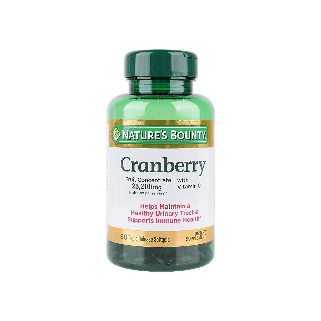 NATURES BOUNTY CRANBERRY 25,200MG 60CAP