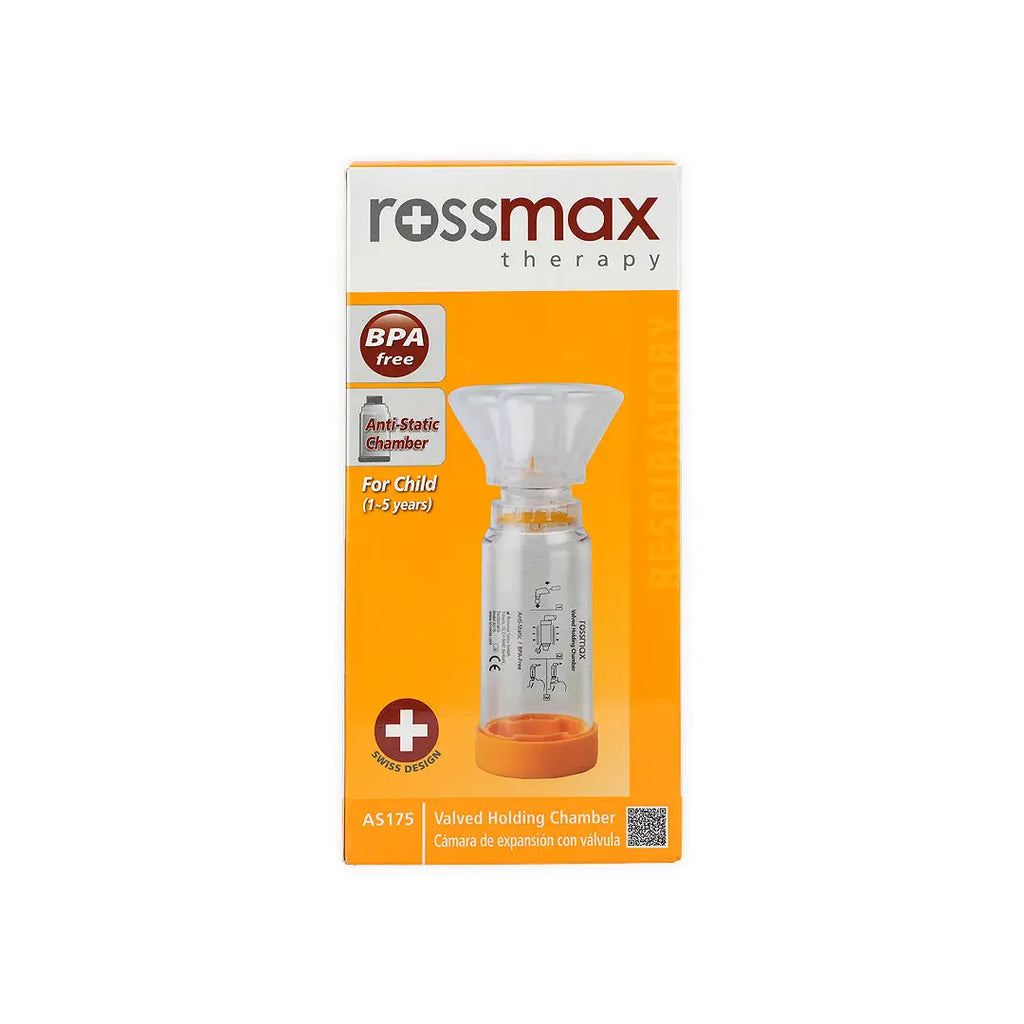 Rossmax Aero Spacer Children 1-5 Years-Orange