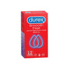 Durex Feel Smooth Condoms 12s