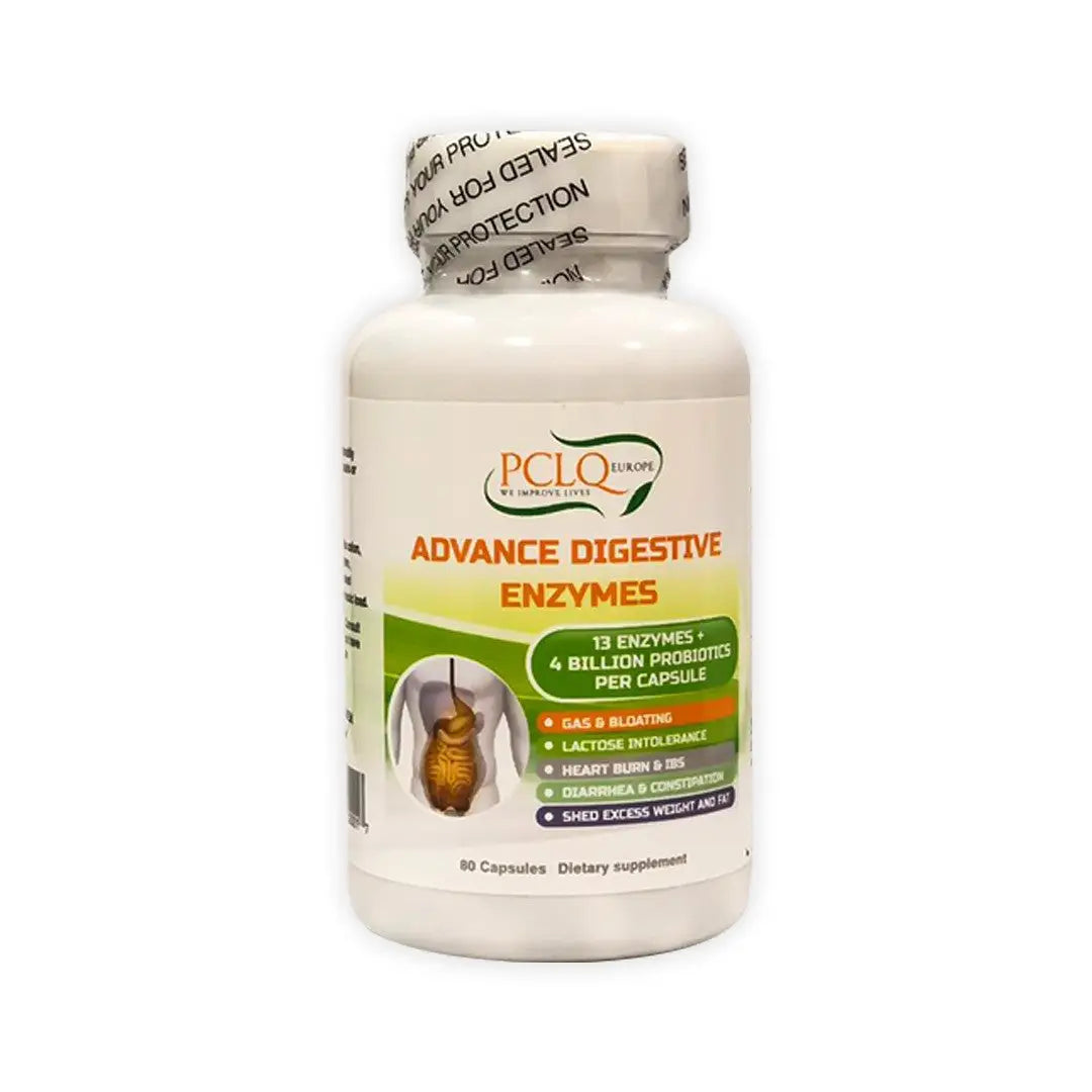 Pclq Advance Digestive Enzymes 80Cap