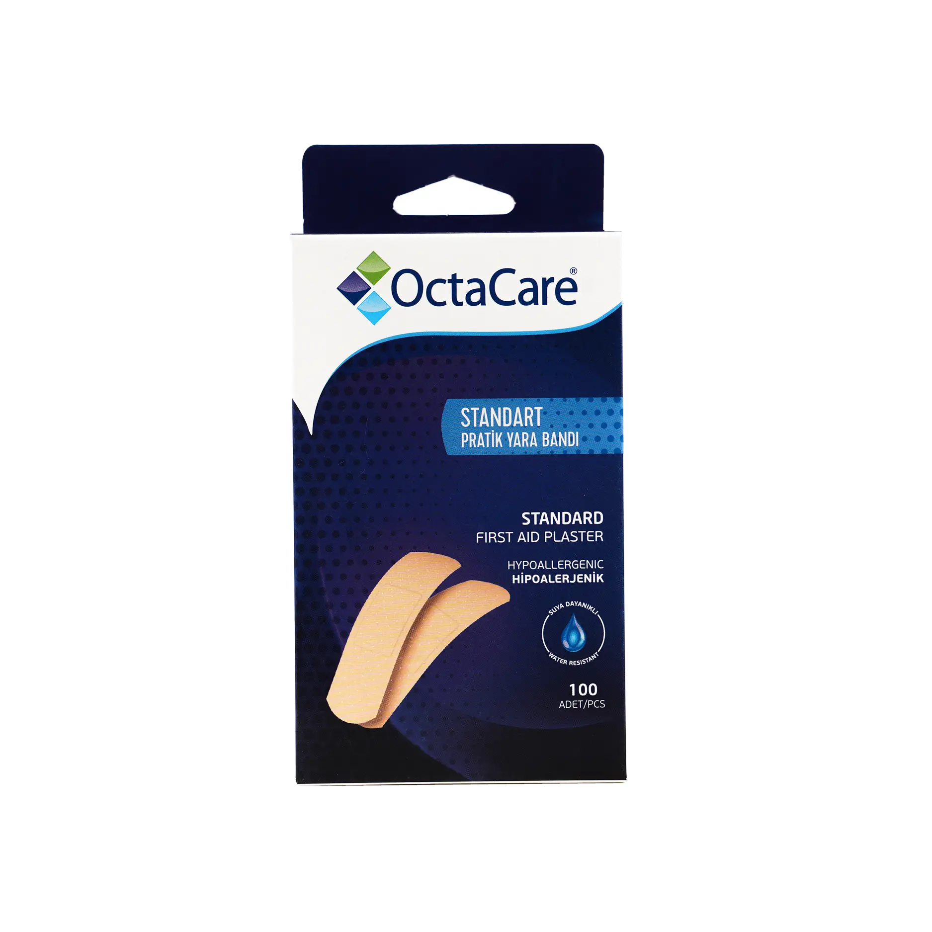 Octacare First Aid Plaster Standard 100pcs-121