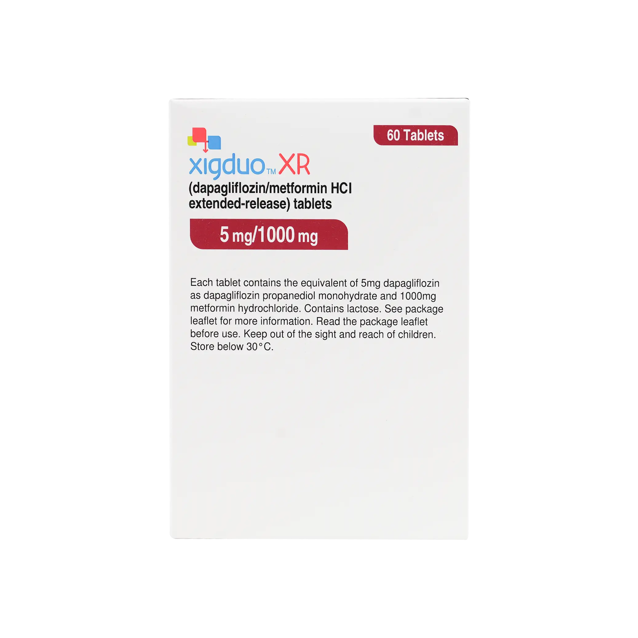 Xigduo Xr 5Mg/1000Mg 60Tab