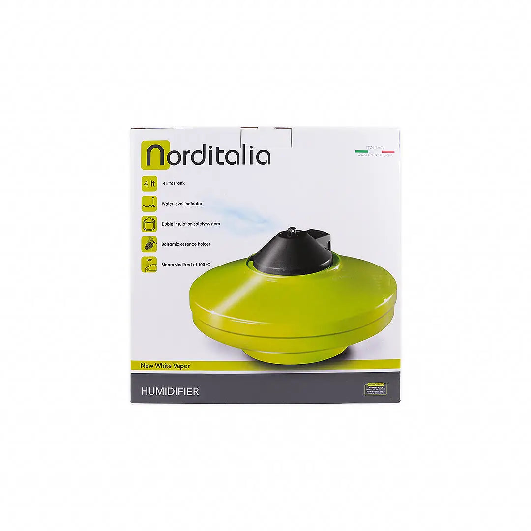 Norditalia New White Warm Mist Humidifier 4L