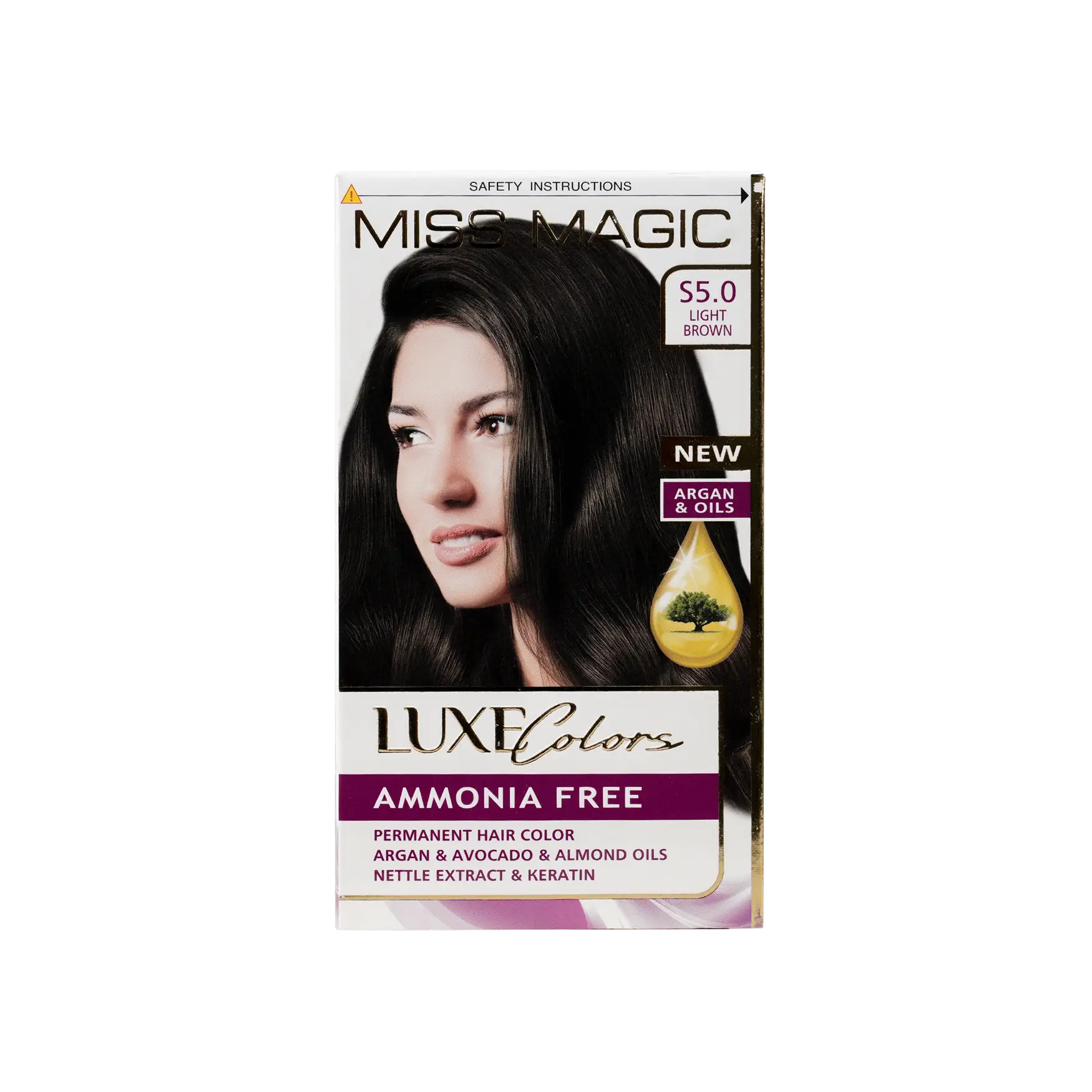 Luxe Hair Color Miss Magic No.5.0 - Light Brown