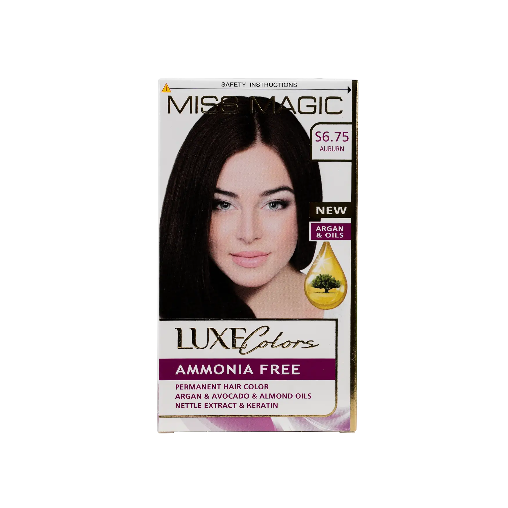 Luxe Hair Color Miss Magic No.6.75 - Auburn